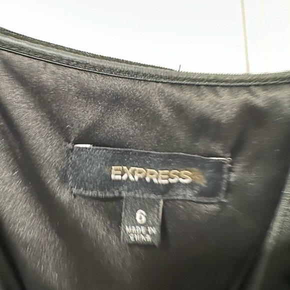 EXPRESS party dress w bow detailing - Picture 3 of 5